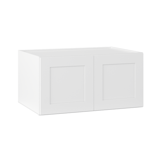 Wall Kitchen Cabinet W361824 Alpina White LessCare 36 in. width 18 in. height 24 in. depth - Kitchen Cabinets