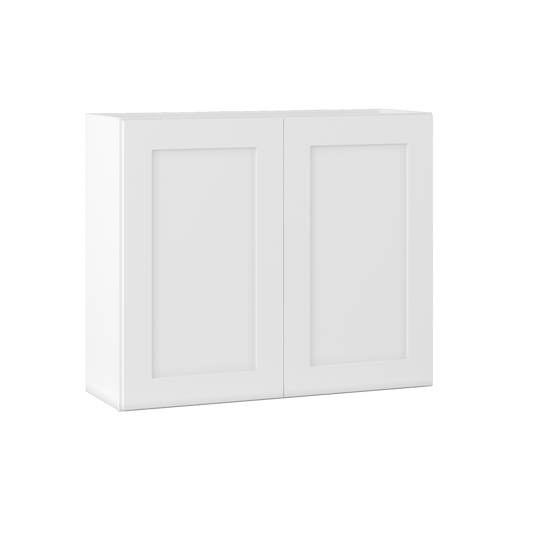 Wall Kitchen Cabinet W3630 Alpina White LessCare 36 in. width 30 in. height 12 in. depth - Kitchen Cabinets