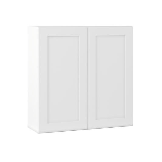 Wall Kitchen Cabinet W3636 Alpina White LessCare 36 in. width 36 in. height 12 in. depth - Kitchen Cabinets