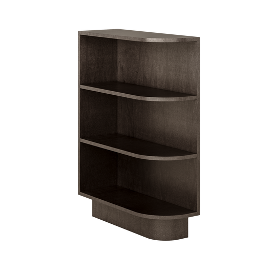 What-Not Shelf Base Kitchen Cabinet BWNT9 Milan Slate 9 in. width 34.5 in. height 24 in. depth - Kitchen Cabinets