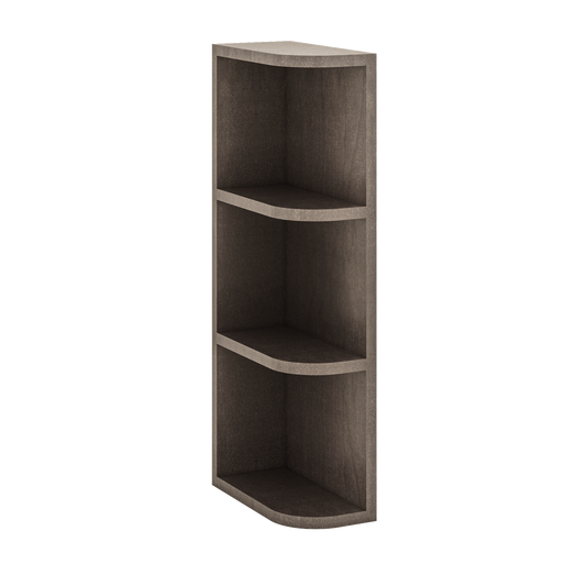 What-Not-Shelf Kitchen Cabinet WN630 Milan Slate 6 in. width 30 in. height 12 in. depth - Kitchen Cabinets