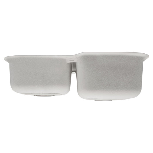 31.5 in Undermount Stainless Steel 60/40 Double Bowl Kitchen SinkL L202R