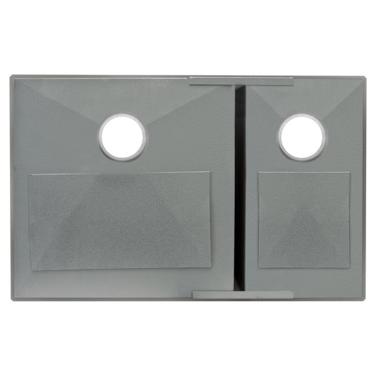 29 in Zero-Radius Undermount Stainless Steel 40/60 Double Bowl Kitchen Sink LP3L