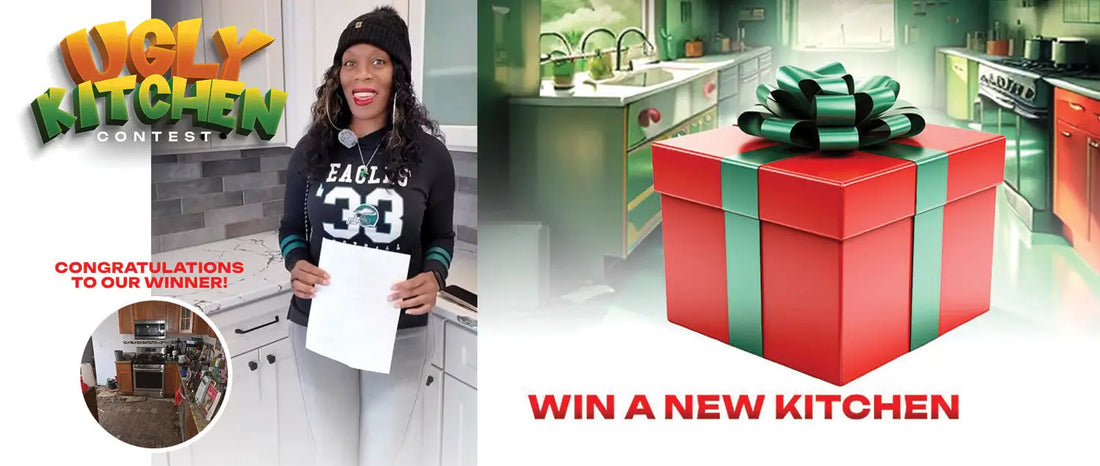 Winner of the ’Ugly Kitchen’ Contest Receives a Dream Kitchen from AAA Distributor!