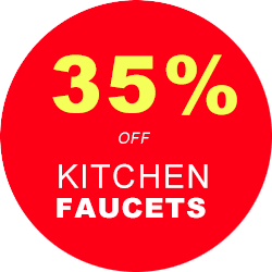 35% Off Kitchen Faucets