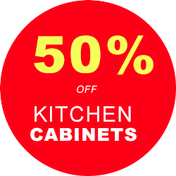 50% Off Kitchen Cabinets