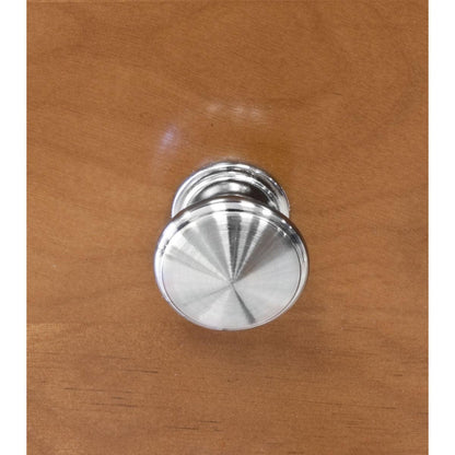 1.125"W Brushed Nickel Knob Door/Drawer Pull P-10 - AAADistributor.com
