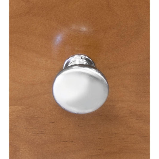 1.25"W Brushed Nickel Knob Door/Drawer Pull P-12 - AAADistributor.com