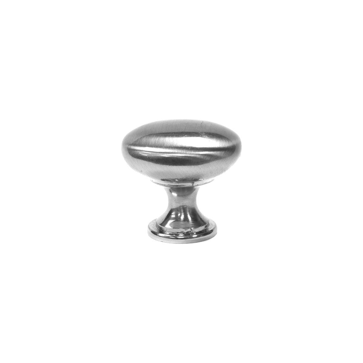 1.25"W Brushed Nickel Knob Door/Drawer Pull P-12 - AAADistributor.com