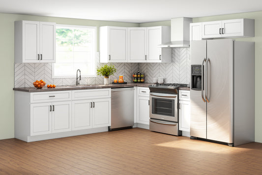 Wolf Dartmouth 5 Piece White Paint 10x10 Kitchen