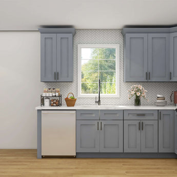 Lesscare Colonial Gray 10x10 Kitchen