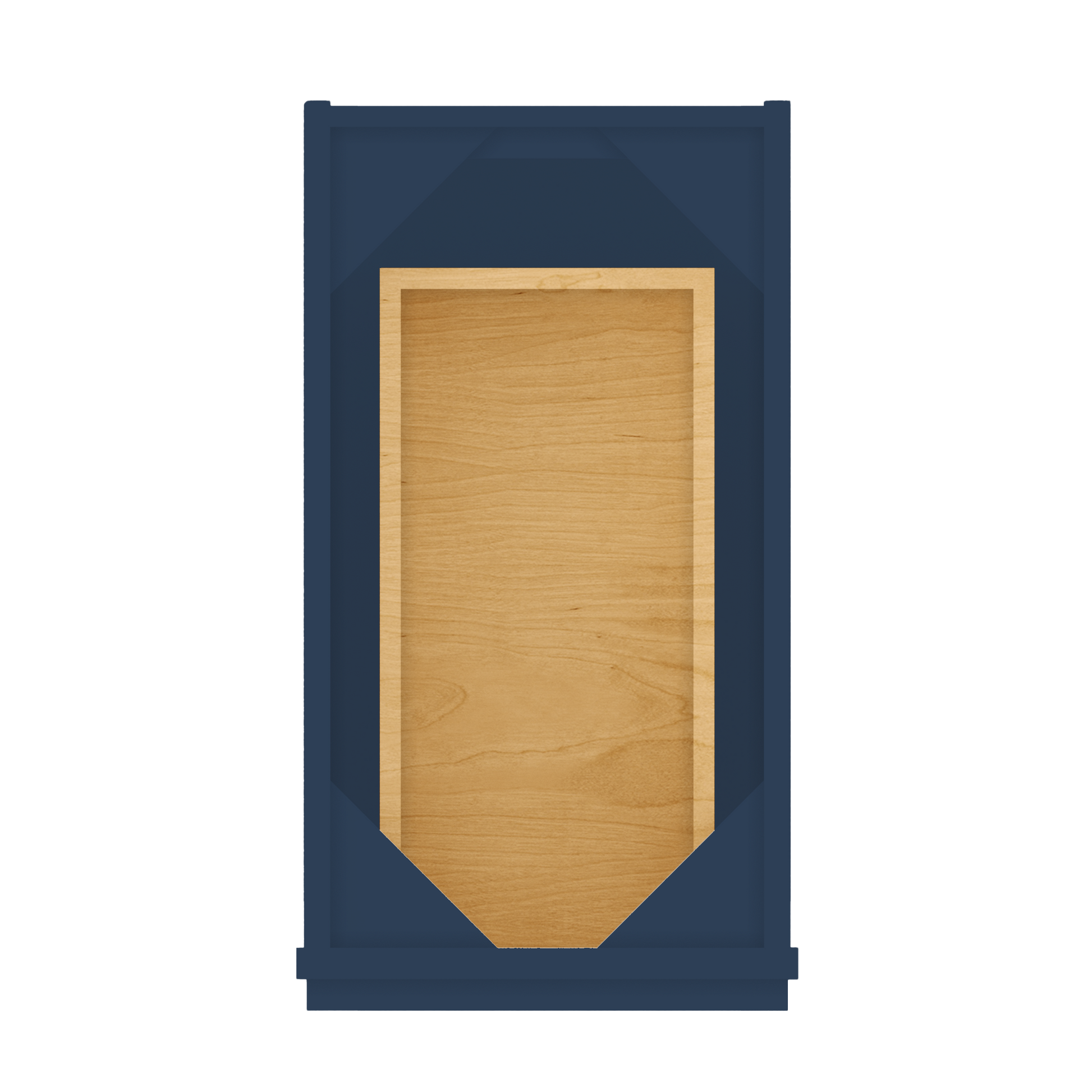 12 in. W x 34.5 in. H x 21 in. D Vanity Drawer Base Cabinet VDB1221345 Danbury Blue LessCare - Bathroom Vanities