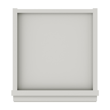 12’’W x 36’’H wall decorative door Milan Pearl - Kitchen Cabinets