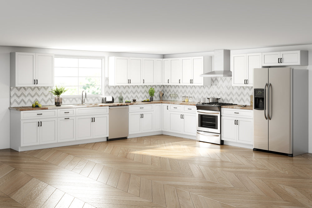 Wolf Dartmouth 5 Piece - White Paint 15x15 Kitchen