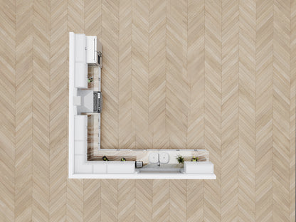 Wolf Dartmouth 5 Piece - White Paint 15x15 Kitchen