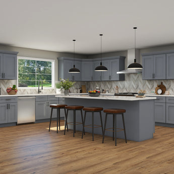 Lesscare Colonial Gray 18x18  Kitchen