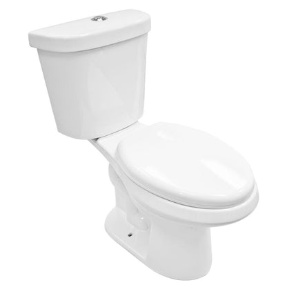 Dual Flush Elongated Two Piece Ceramic LT1D Toilet.