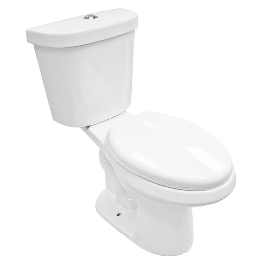 Dual Flush Elongated Two Piece Ceramic LT1D Toilet.