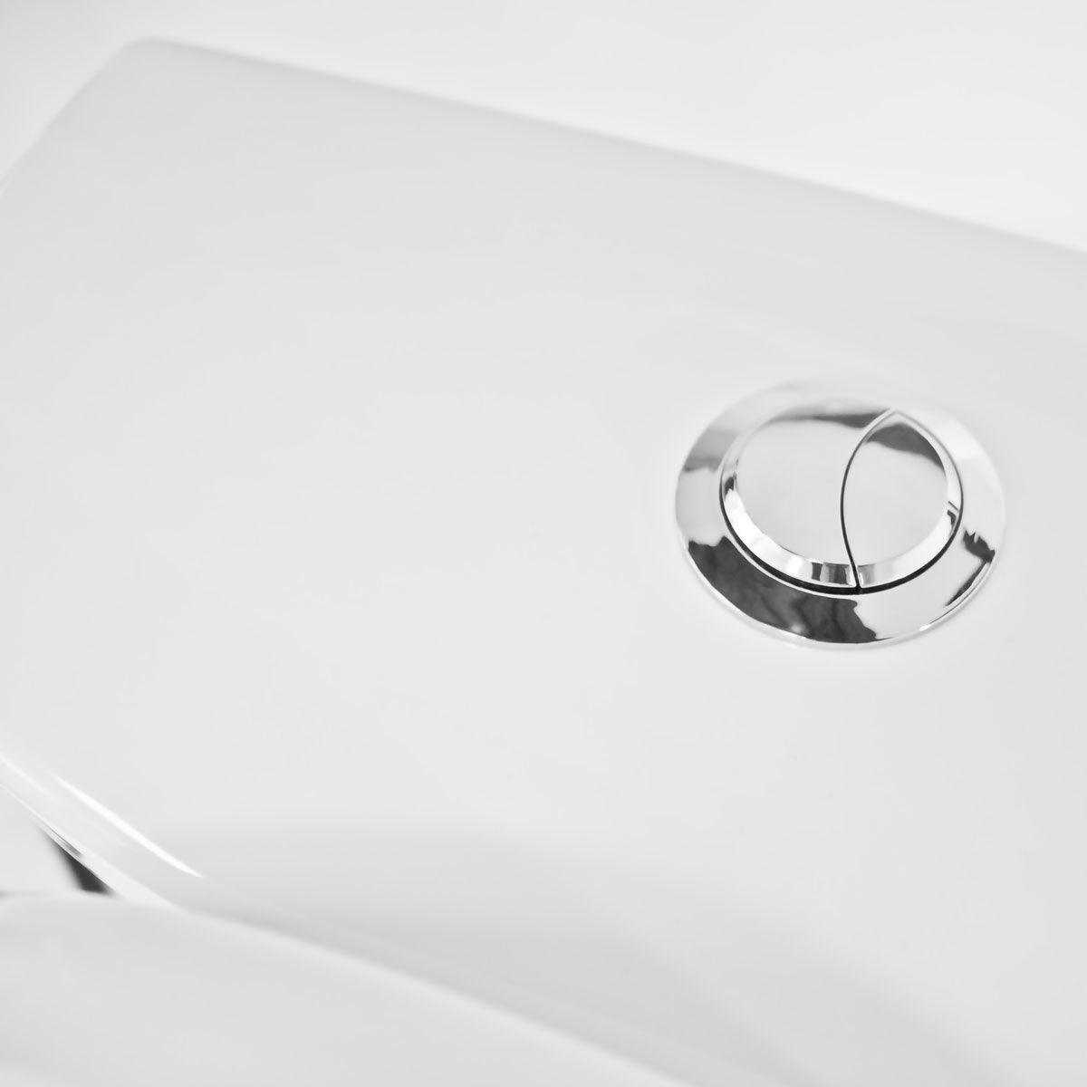 Dual Flush Elongated Two Piece Ceramic LT1D Toilet.