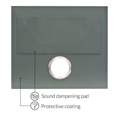 23 in Zero-Radius Undermount Stainless Steel Single Bowl Kitchen Sink LP1 - Sinks