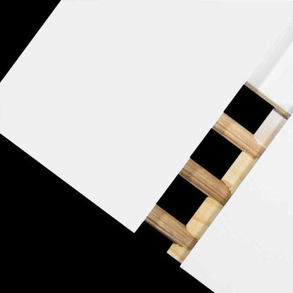 24 in. x 80 in. 1-Panel Shaker Solid Core Primed White MDF Prehung Interior Door with Black Hinges - Interior Doors