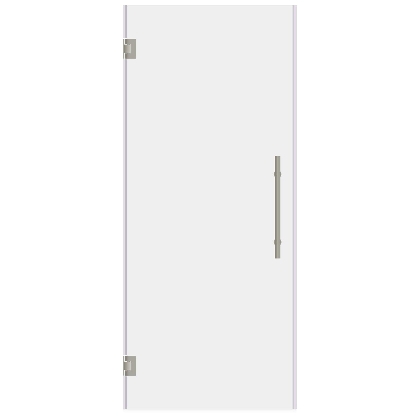 24 W x 72 H  Swing-Out Shower Door ULTRA-E Brushed Nickel