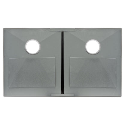 29 in Zero-Radius Undermount Stainless Steel 50/50 Double Bowl Kitchen Sink LP5 - Sinks