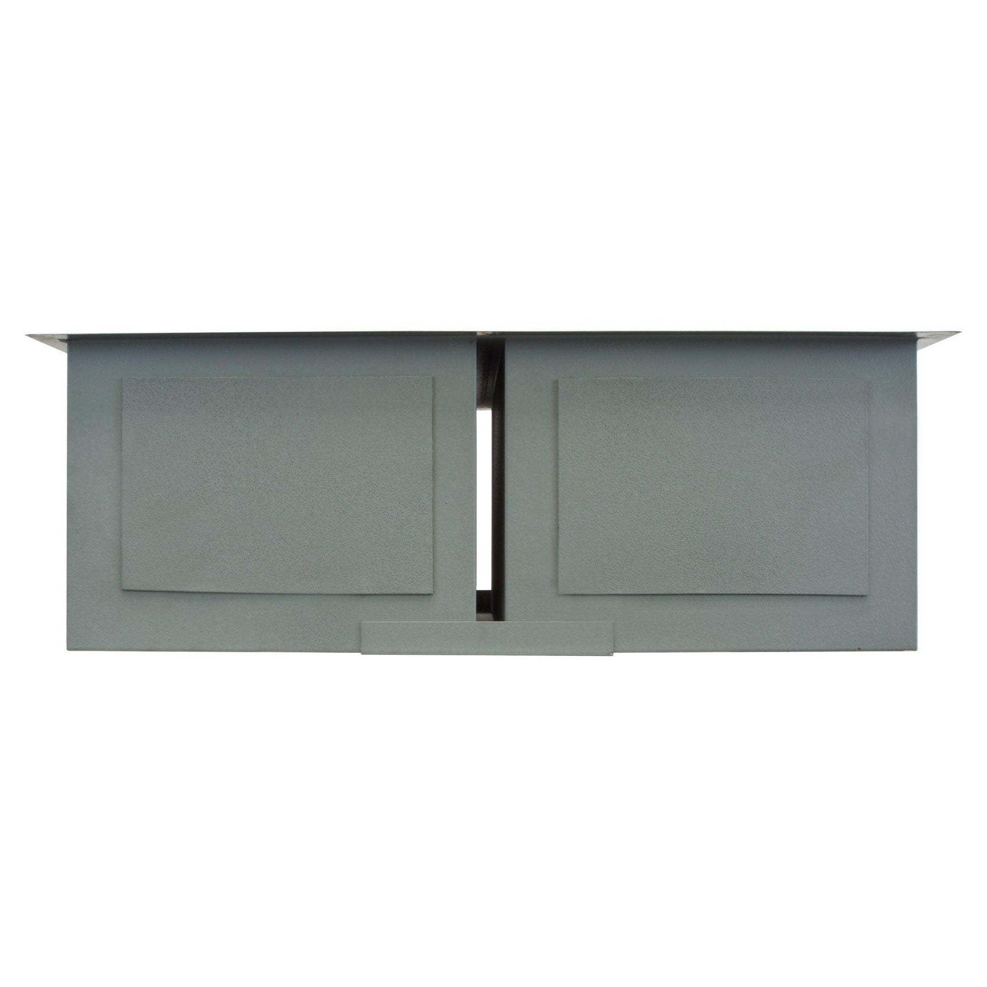 29 in Zero-Radius Undermount Stainless Steel 50/50 Double Bowl Kitchen Sink LP5 - Sinks