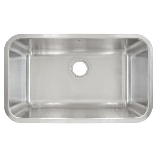 30 in Undermount Stainless Steel Single Bowl Kitchen Sink L107 - Sinks