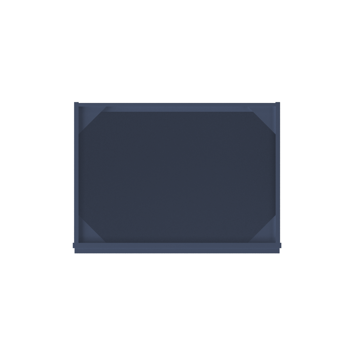 30 in W x 34.5 in. H x 21 in. D Vanity Sink Base Cabinet VSB3021345 Danbury Blue LessCare - Bathroom Vanities