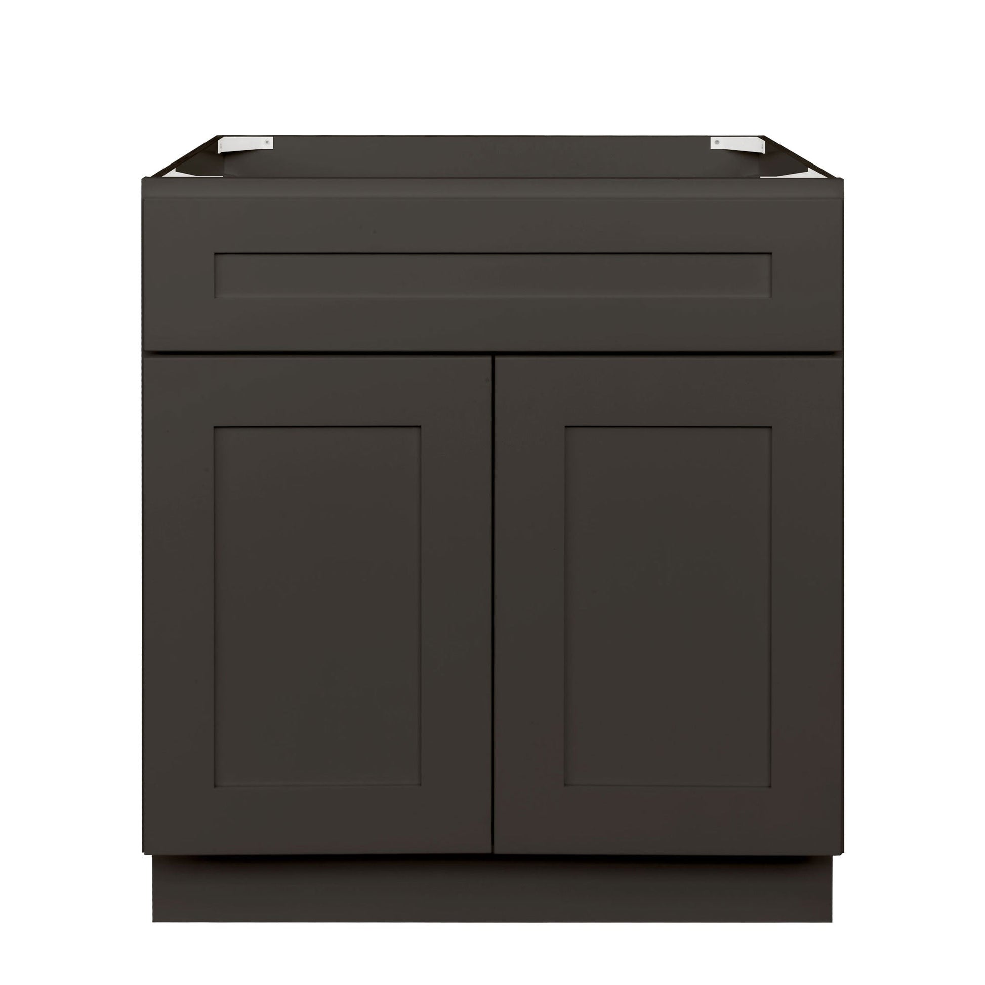 30 W x 21 D x 34.5 H Vanity Sink Base Cabinet Avalon Charcoal Bathroom Vanities