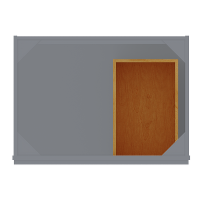 30 W x 21 D x 34.5 H Vanity Sink Base Cabinet with Left Drawers - Colonial Gray - Bathroom Vanities