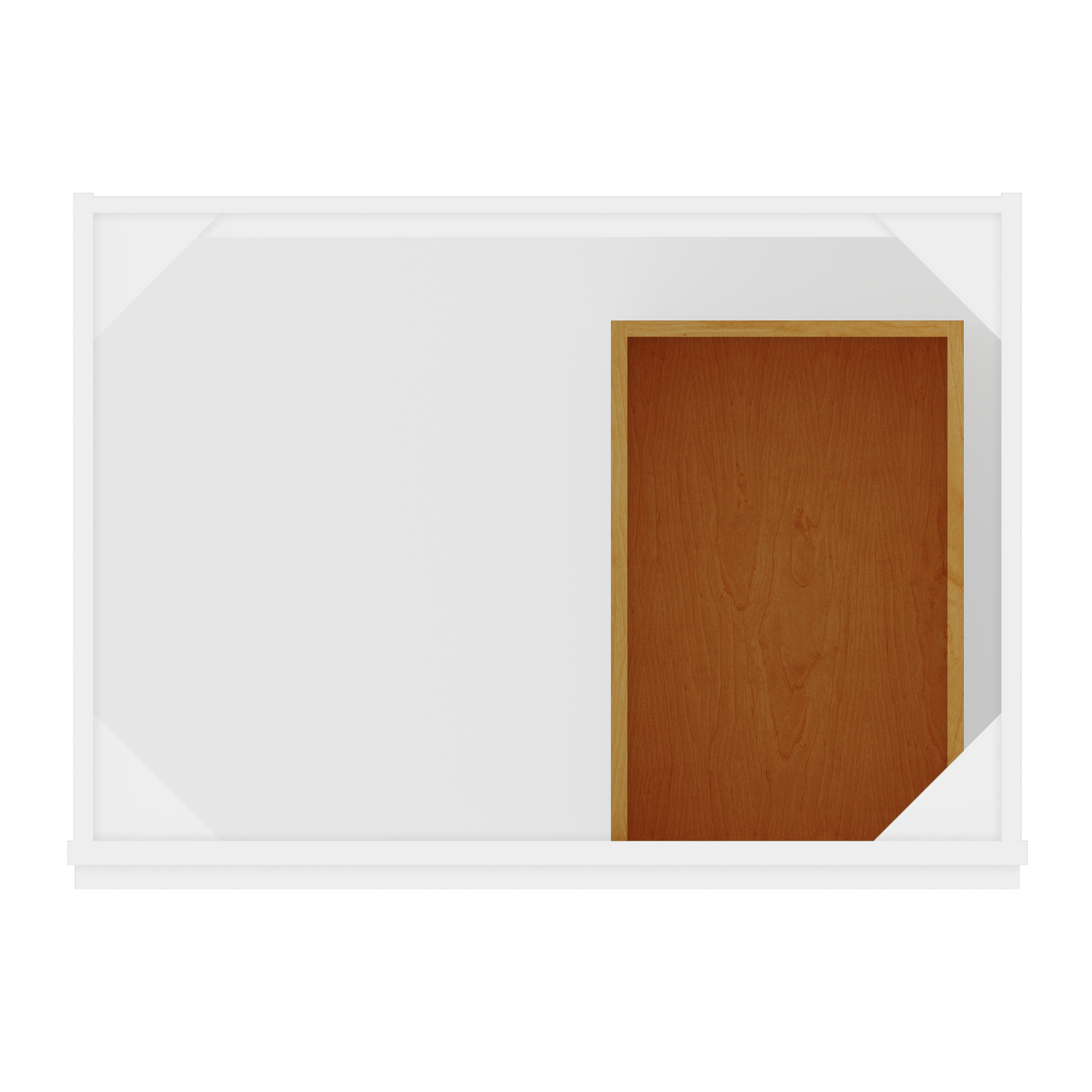 30 W x 21 D x 34.5 H Vanity Sink Base Cabinet with Right Drawers - Alpina White - Bathroom Vanities