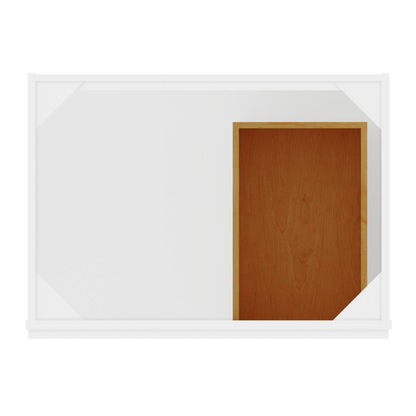 30 W x 21 D x 34.5 H Vanity Sink Base Cabinet with Right Drawers - Alpina White - Bathroom Vanities