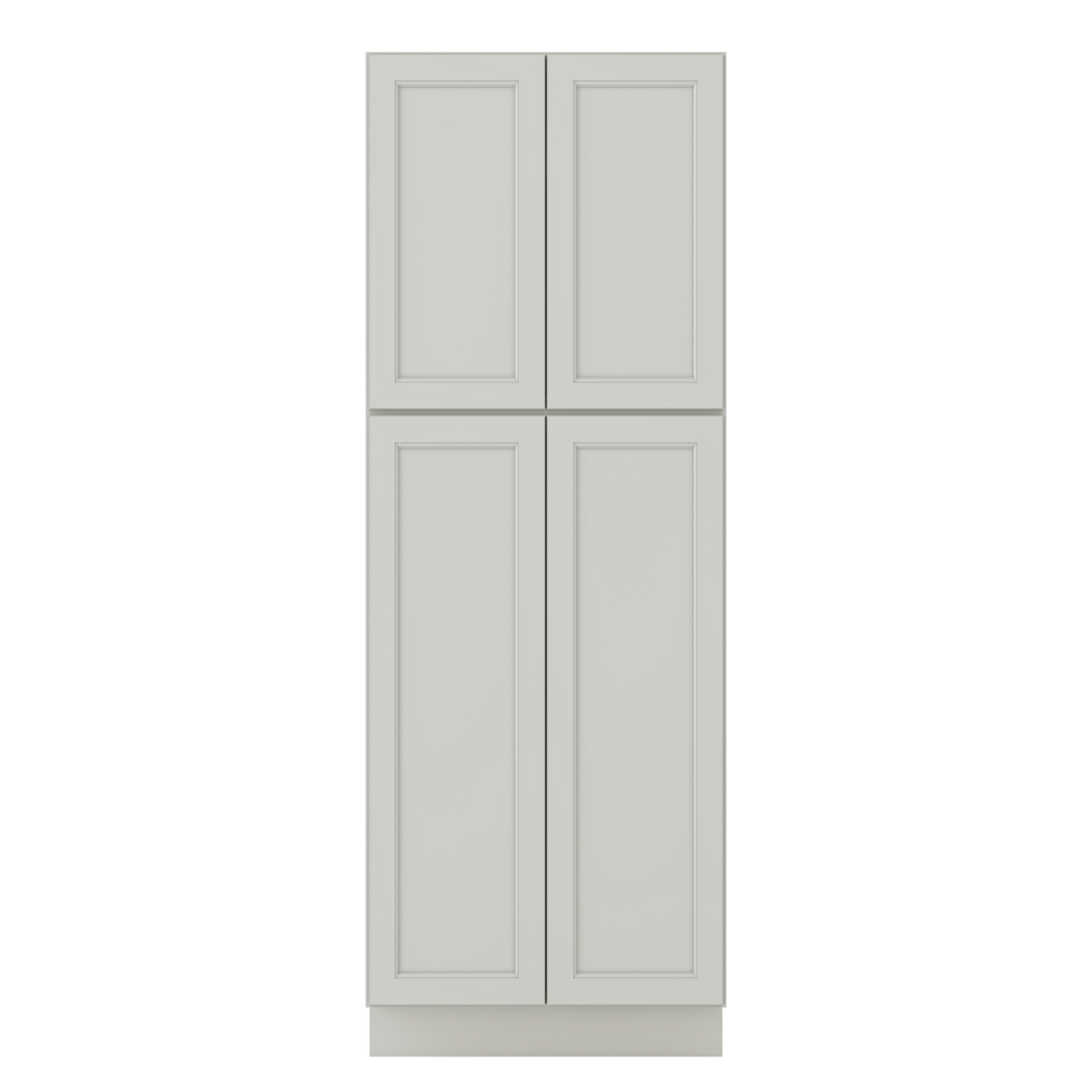30”W x 84”H x 24”D Utility Kitchen Cabinet - Milan Pearl - Kitchen Cabinets