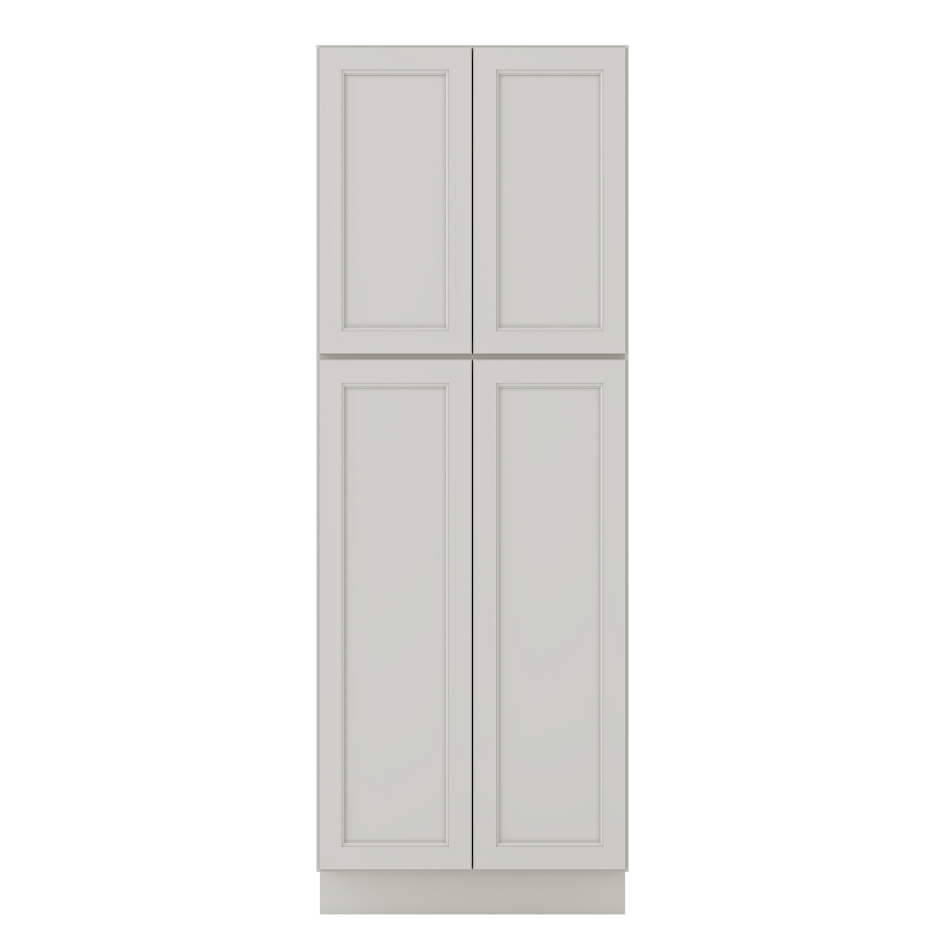 30”W x 84”H x 24”D Utility Kitchen Cabinet - Milan Pearl - Kitchen Cabinets