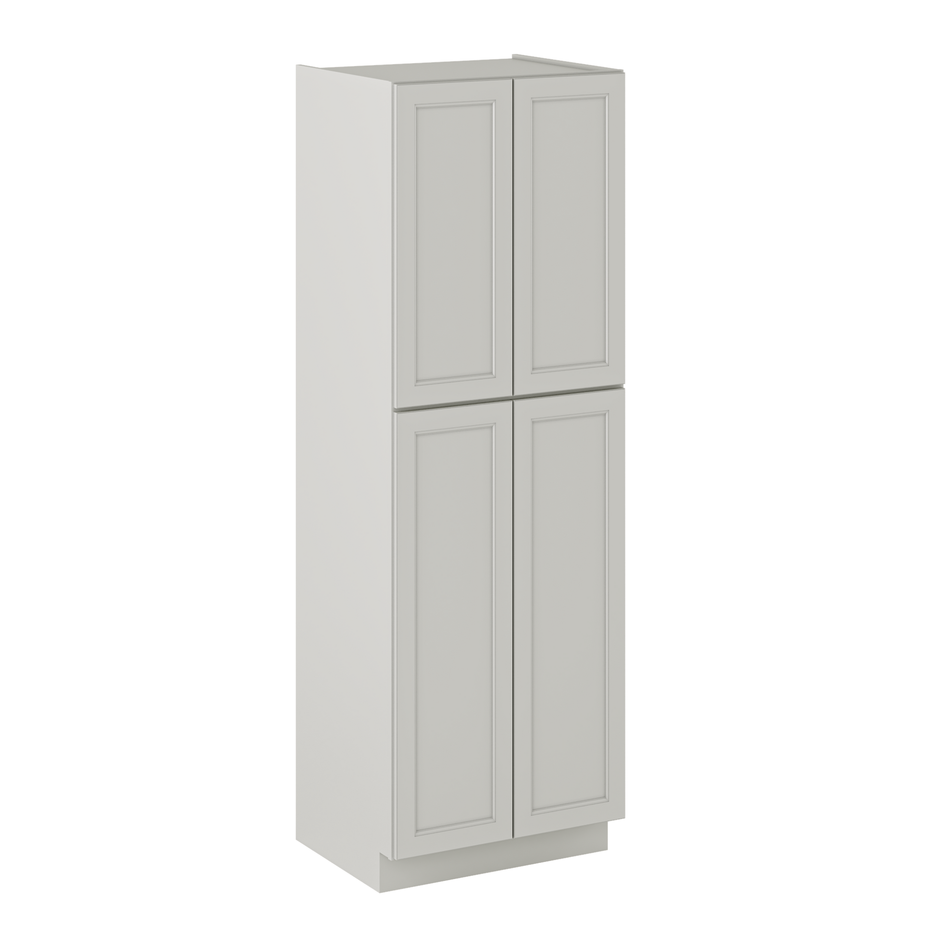 30”W x 90”H x 24”D Utility Kitchen Cabinet - Milan Pearl - Kitchen Cabinets