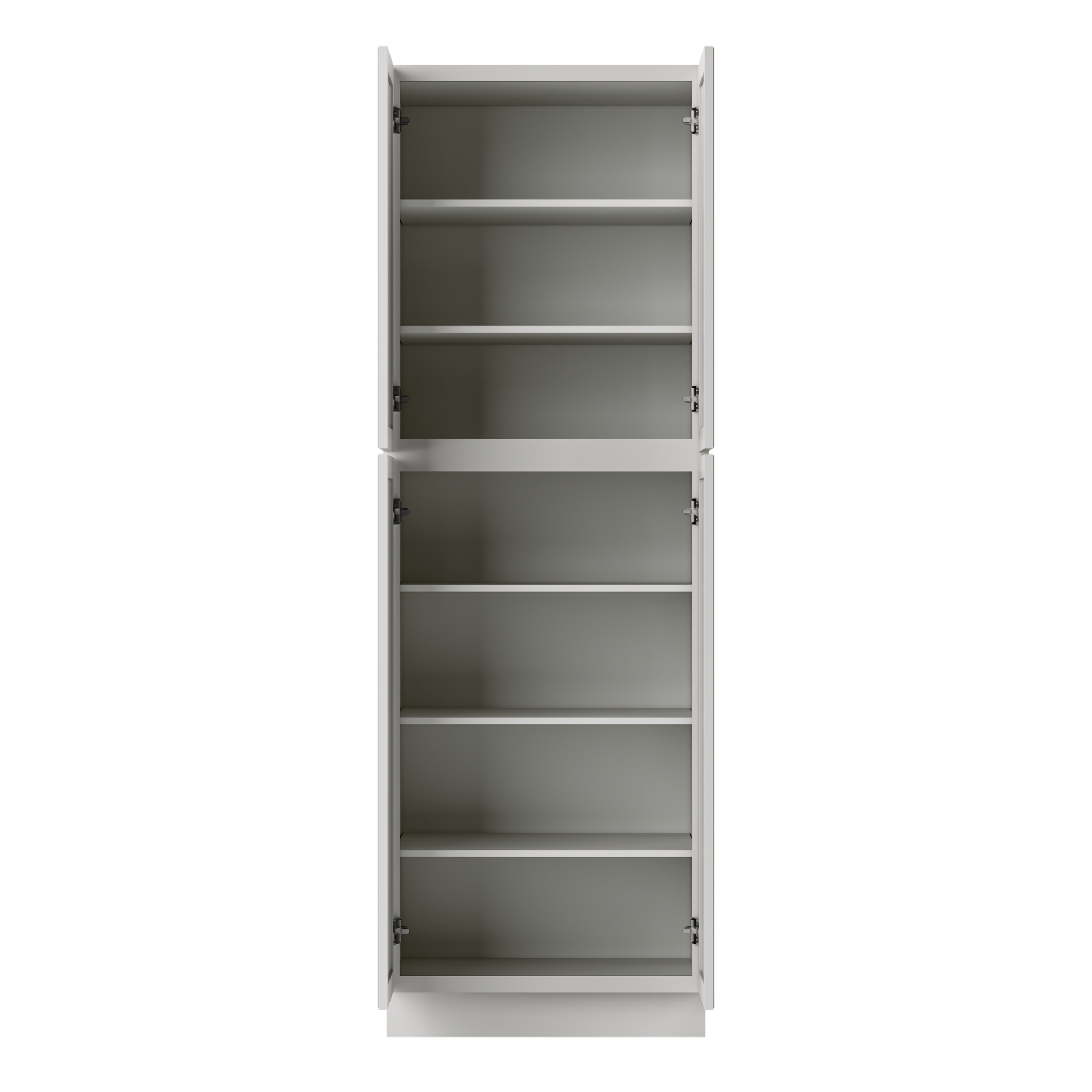 30”W x 90”H x 24”D Utility Kitchen Cabinet - Milan Pearl - Kitchen Cabinets