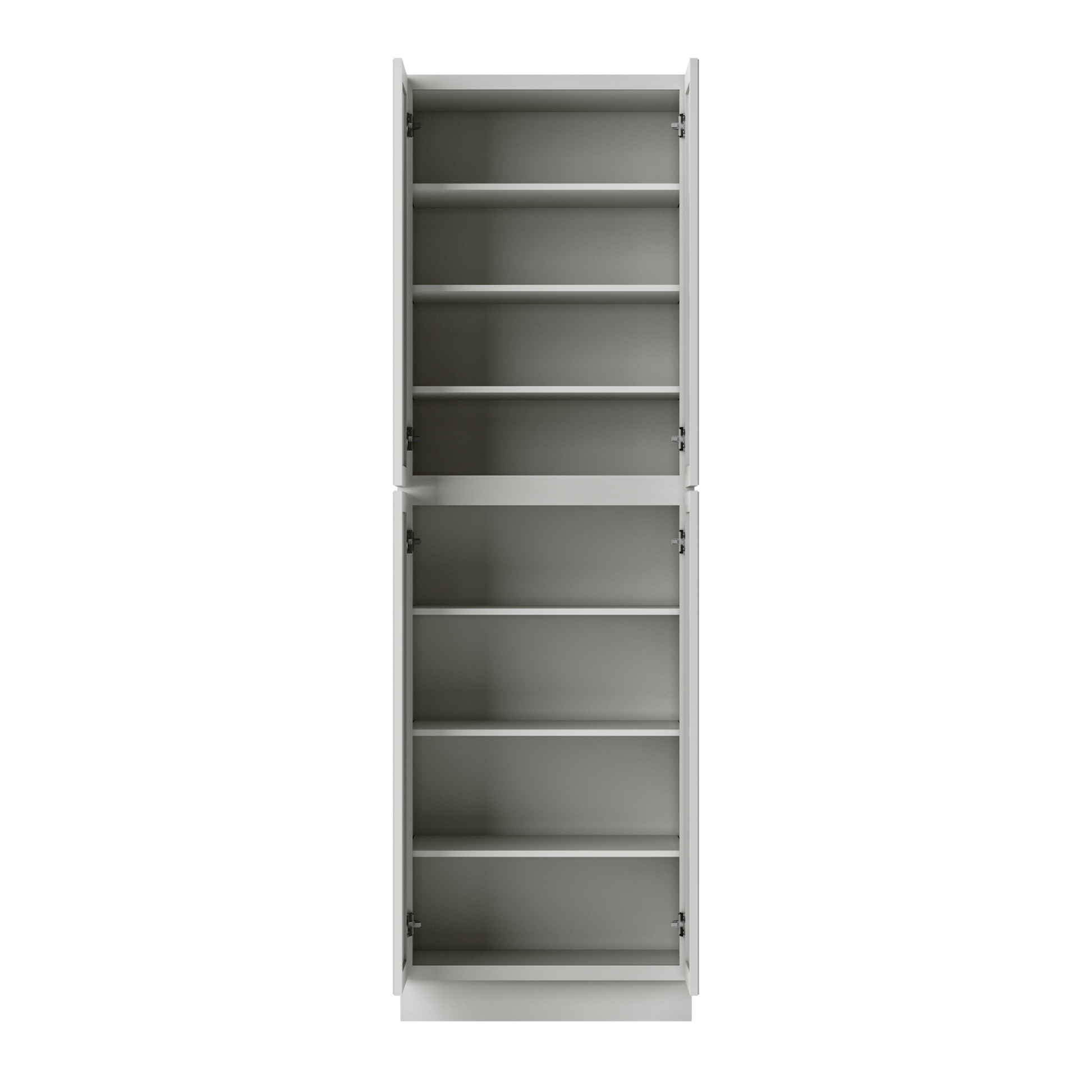 30”W x 96”H x 24”D Utility Kitchen Cabinet - Milan Pearl - Kitchen Cabinets