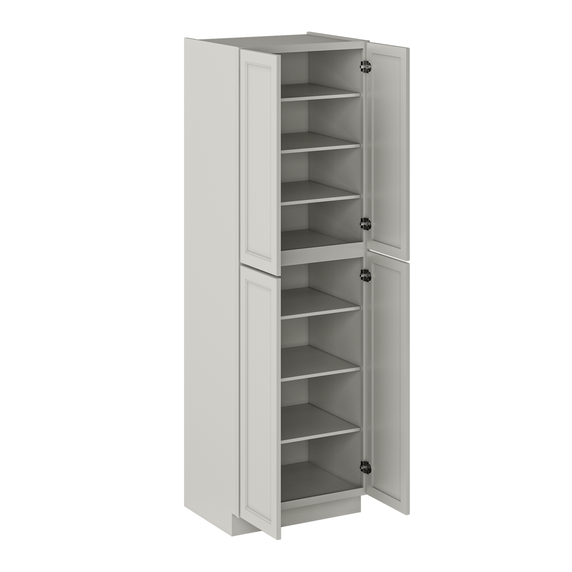 30”W x 96”H x 24”D Utility Kitchen Cabinet - Milan Pearl - Kitchen Cabinets