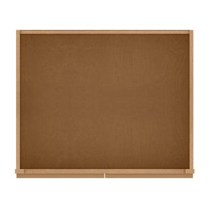 30’’W Farmhouse Sink Base Cabinet Shaker Toffee - Kitchen Cabinets