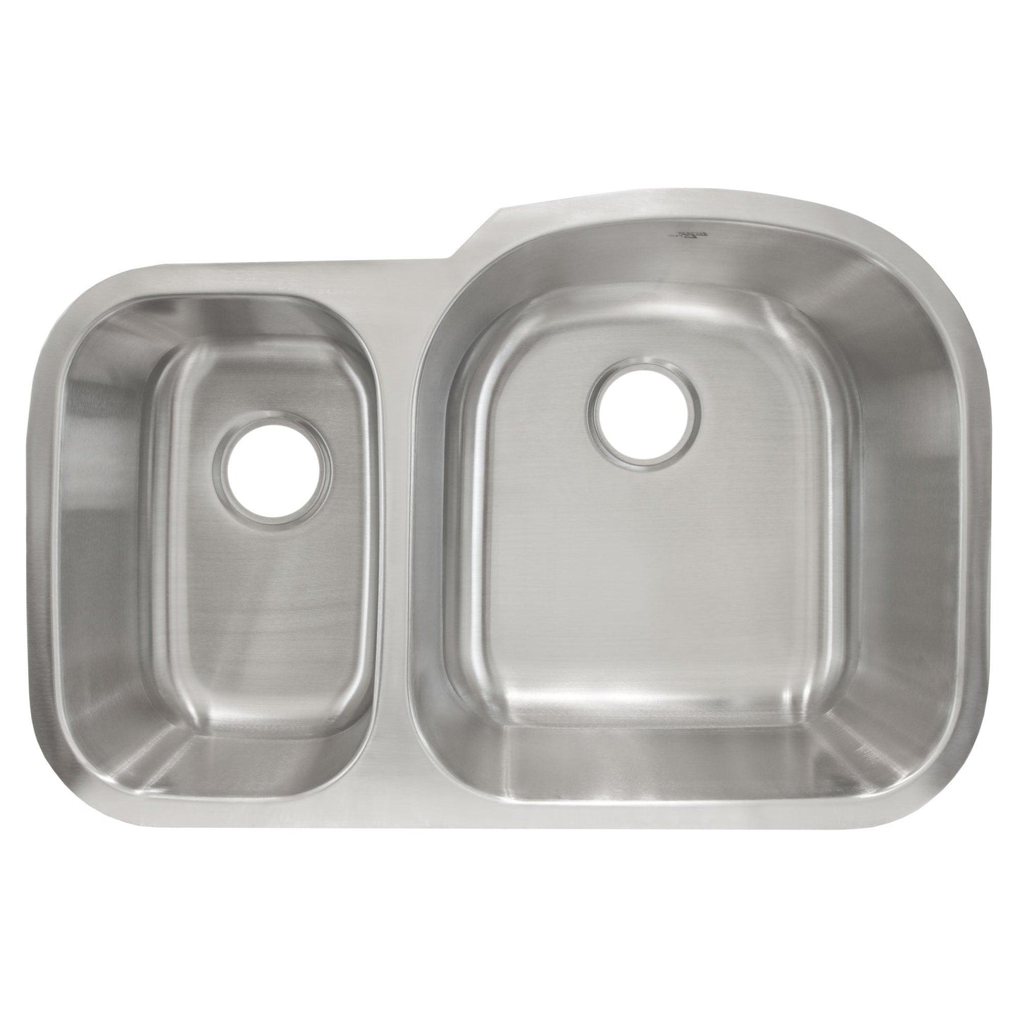 31 in Undermount Stainless Steel 40/60 Double Bowl Kitchen SinkL 201L - Sinks