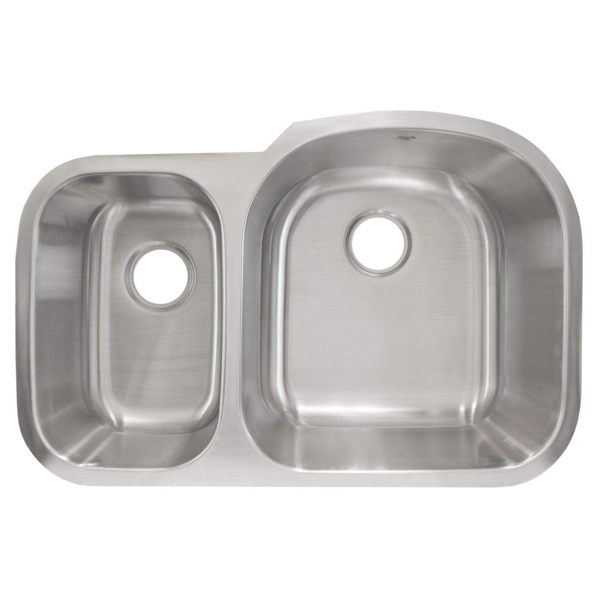31 in Undermount Stainless Steel 40/60 Double Bowl Kitchen SinkL 201L - Sinks