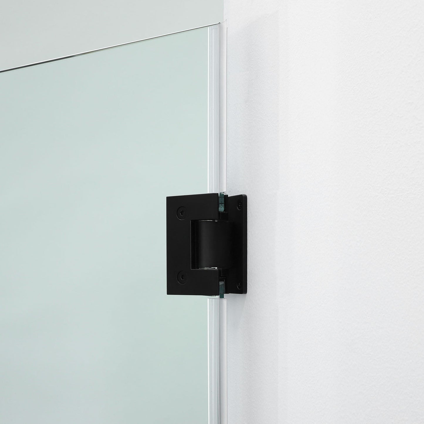 32-33 W x 72 H Swing-Out Shower Door ULTRA-E Matte Black - Shower Doors