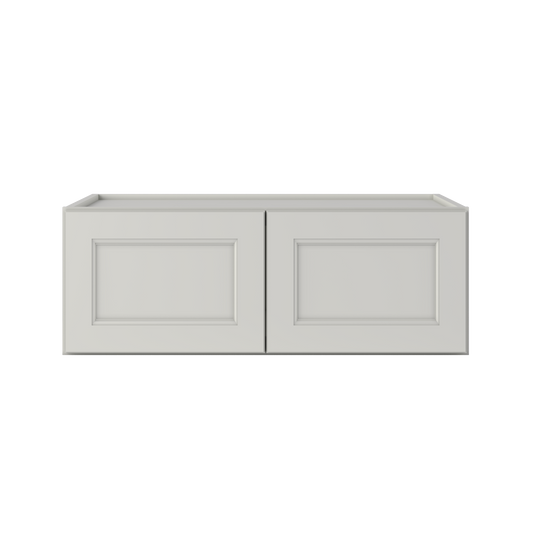 33”W x 12”H x 24”D Wall Kitchen Cabinet - Milan Pearl - Kitchen Cabinets