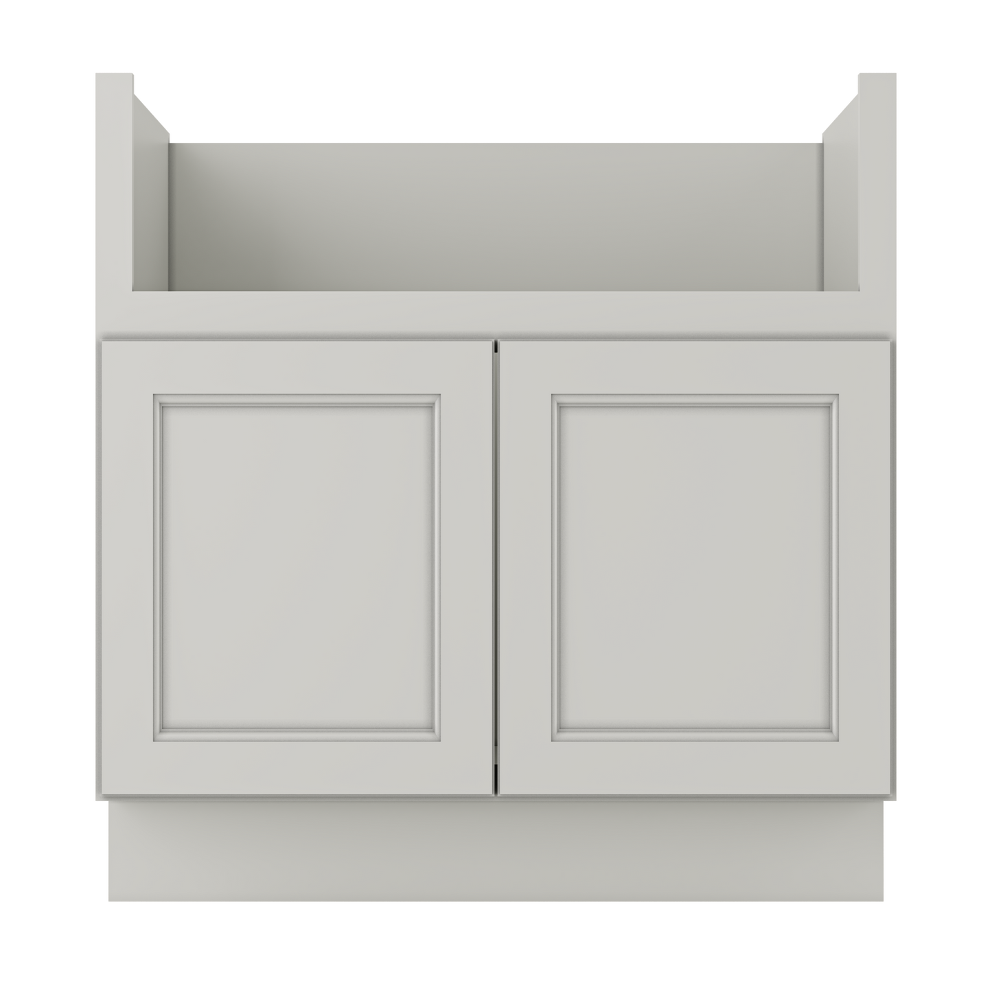 33’’W Farmhouse Sink Base Cabinet - Milan Pearl - Kitchen Cabinets