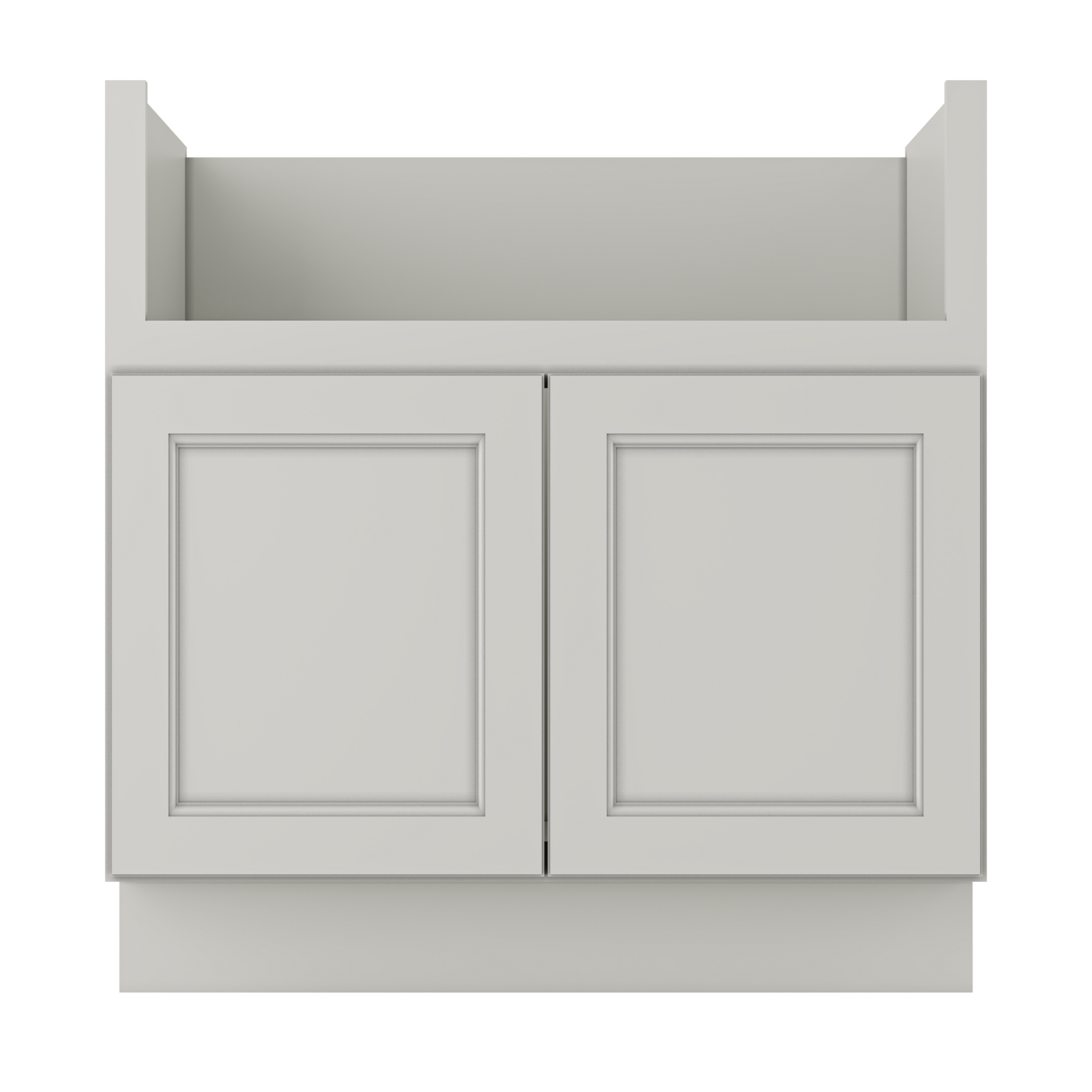 33’’W Farmhouse Sink Base Cabinet - Milan Pearl - Kitchen Cabinets