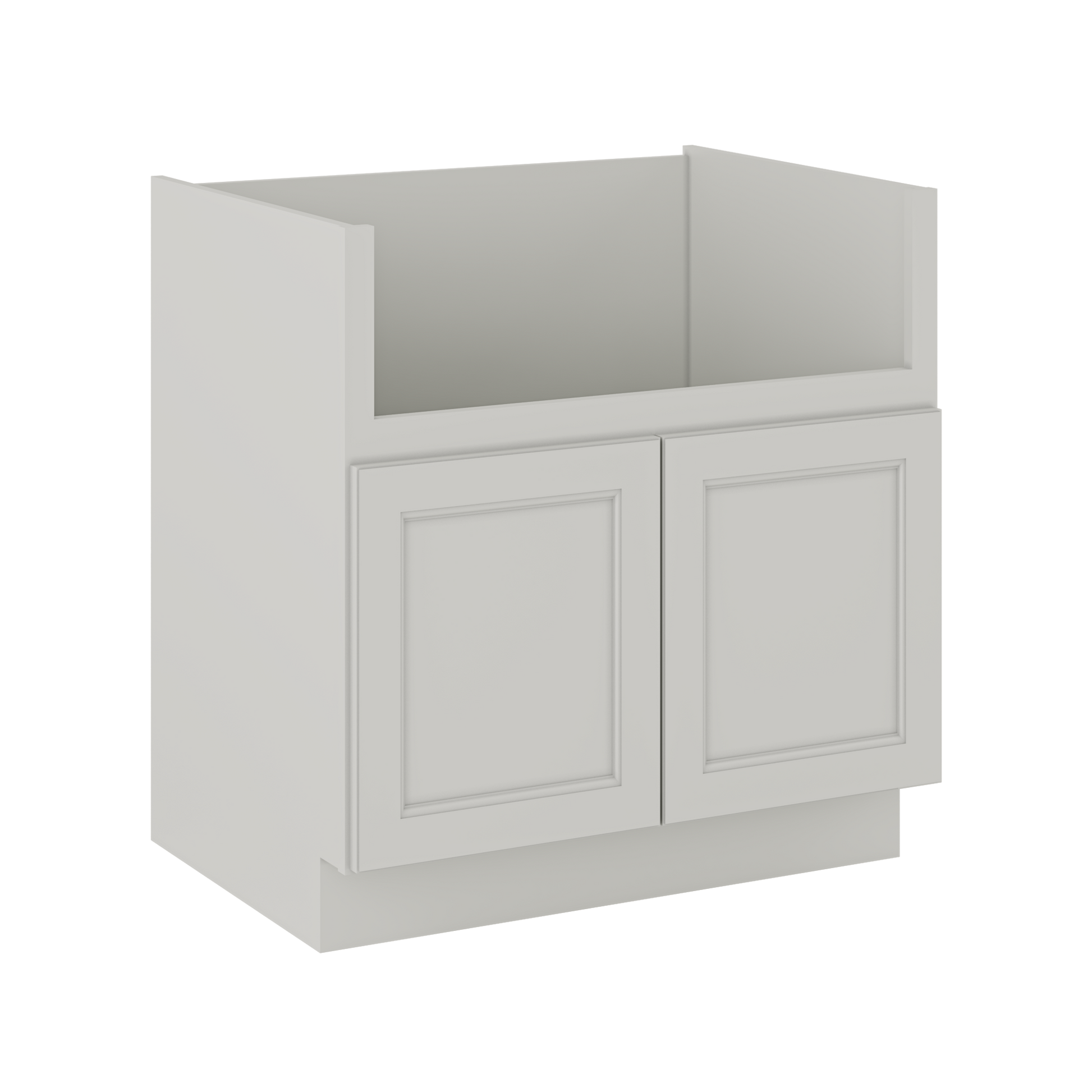 33’’W Farmhouse Sink Base Cabinet - Milan Pearl - Kitchen Cabinets