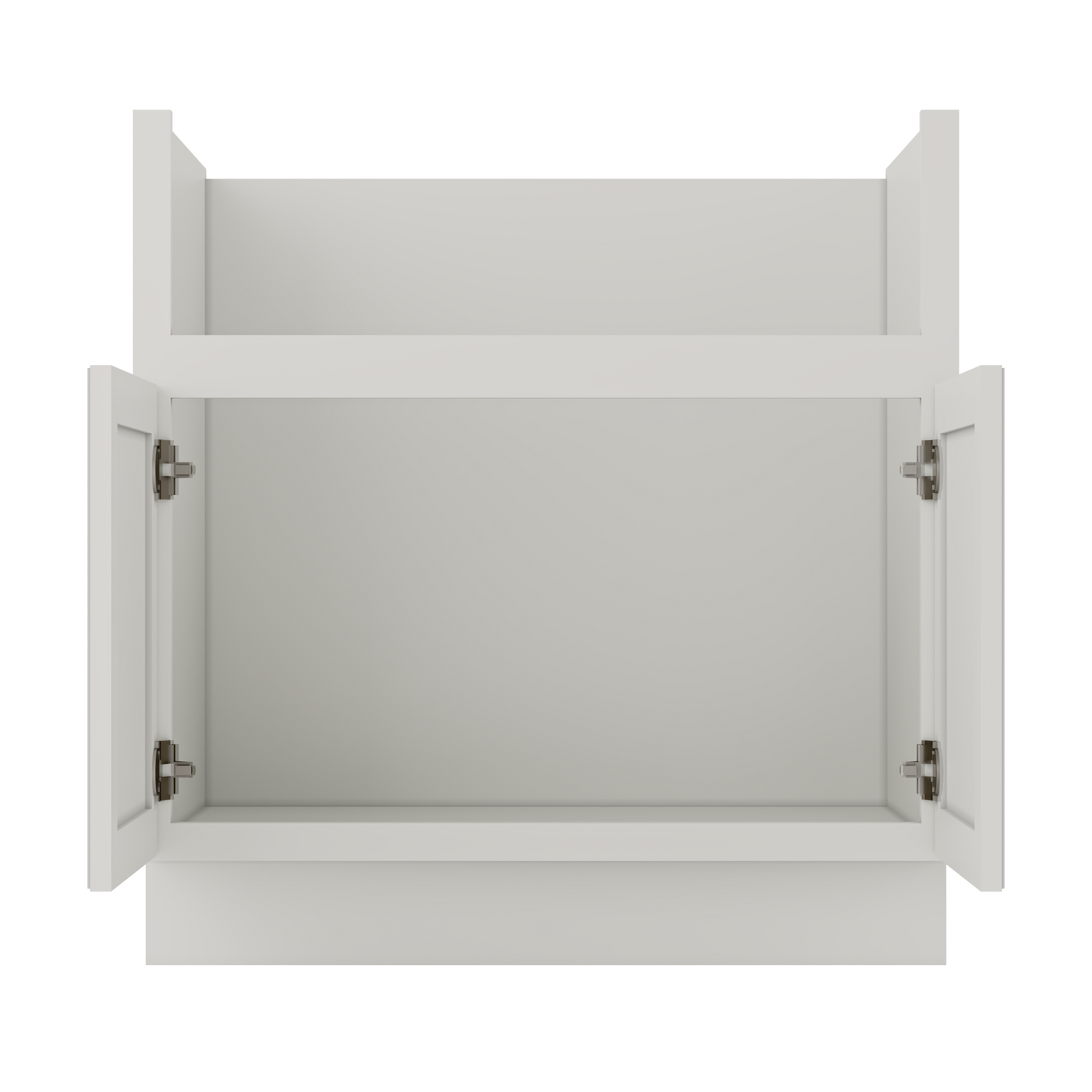 33’’W Farmhouse Sink Base Cabinet - Milan Pearl - Kitchen Cabinets