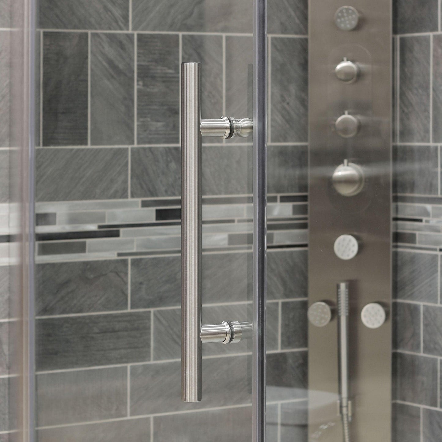 34-35 W x 72 H  Swing-Out Shower Door ULTRA-G